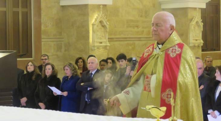 أبرشية طرابلس المارونية احتفلت باليوبيل الذهبي الكهنوتي للخوري يوسف ديب
