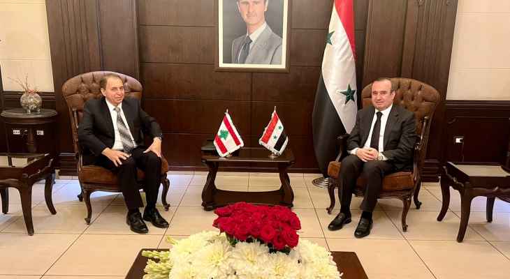 وزير المهجرين: سنشهد لقاءات متعددة مع الجانب السوري للبدء بإنجاز المرحلة الأولى من خطة اعادة النازحين