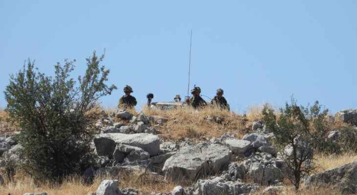 "النشرة": القوات الإسرائيلية واصلت أعمال الحفر وشق طرق  فرعية في خراج بلدة كفرشوبا