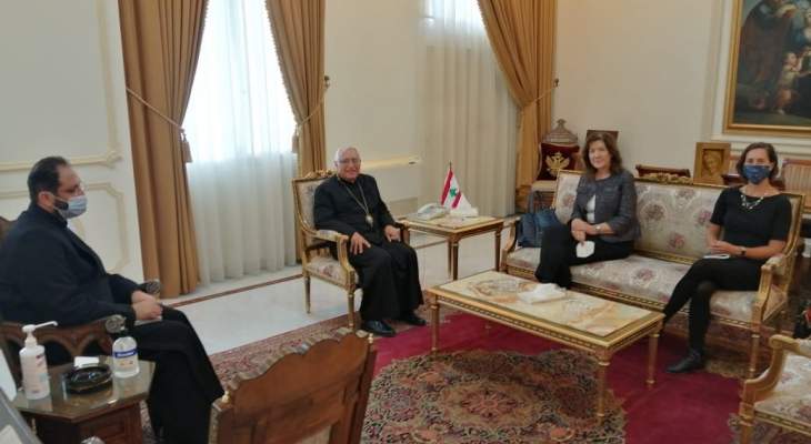  العبسي عرض مع السفيرة الاميركية للاوضاع اللبنانية والاقليمية  