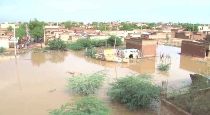 الدفاع المدني بالسودان: إرتفاع عدد ضحايا السيول والفيضانات إلى 129 شخصًا و120 مصابًا