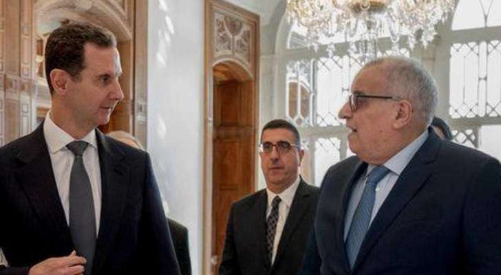 الأسد أكد للوفد الوزاري اللبناني أهمية التعاون بين البلدين في جميع المجالات انطلاقاً من الإمكانيات