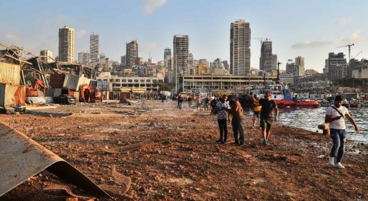 وزير الصحة: ارتفاع عدد ضحايا انفجار مرفأ بيروت إلى 154