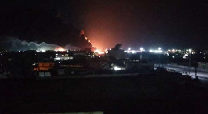 "المرصد السوري": انفجارات بمحيط القاعدة الأميركية في مدينة الشدادي بريف الحسكة