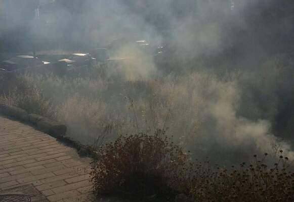 &quot;النشرة&quot;: سيارات الاطفاء تسعى لاخماد حريق اندلع تحت قلعة صيدا البرية