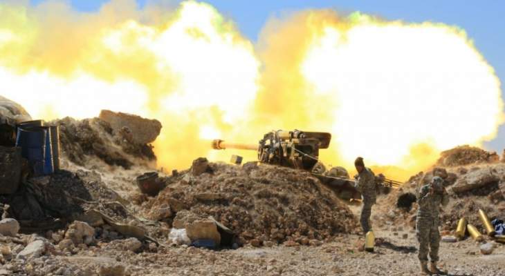 النشرة: مدفعية حزب الله والجيش السوري تقصف الزبداني بالاسلحة الثقيلة