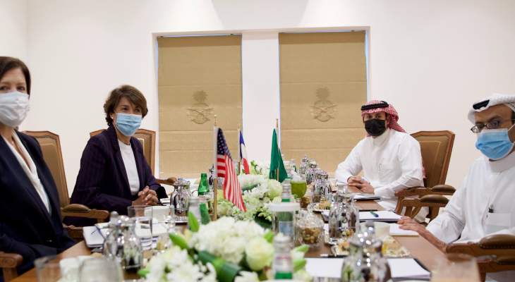 وكيل الخارجية السعودية للشؤون السياسية التقى سفيرتي الولايات المتحدة الأميركية وفرنسا لدى لبنان
