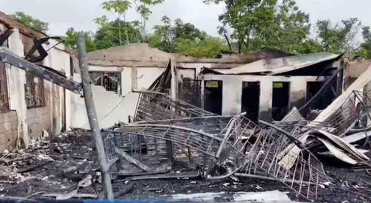 مقتل 19 شابا بحريق في مدرسة بجمهورية غوايانا