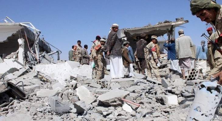 طائرات التحالف العربي تقصف معسكر النهدين في جنوب صنعاء