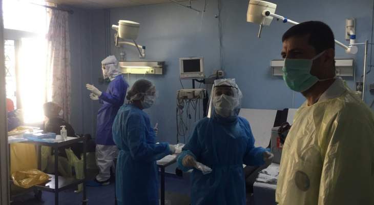 وزارة الصحة تجري 97 فحصا بمخيم الجليل بعد إصابة امرأة بكورونا