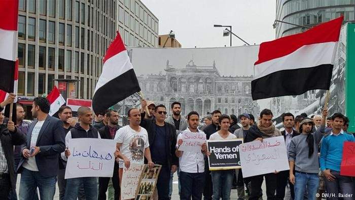 مظاهرتان متوازيتان في ألمانيا ضد الحرب في اليمن