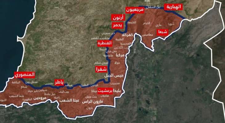 الجيش الإسرائيلي هدد سكان 10 قرى بجنوب لبنان: يُحظر عليكم العودة لبيوتكم حتى إشعار آخر