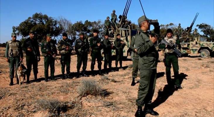الجيش التونسي: مقتل مسلحين اثنين في اشتباكات على الحدود مع الجزائر