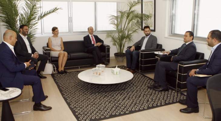 تيمور جنبلاط استقبل سفير هولندا في لبنان