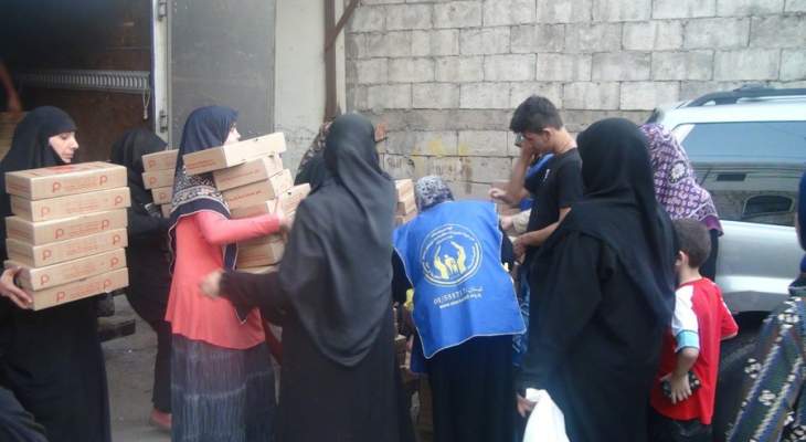 توزيع مساعدات شتوية على المحتاجين في منطقة بعلبك