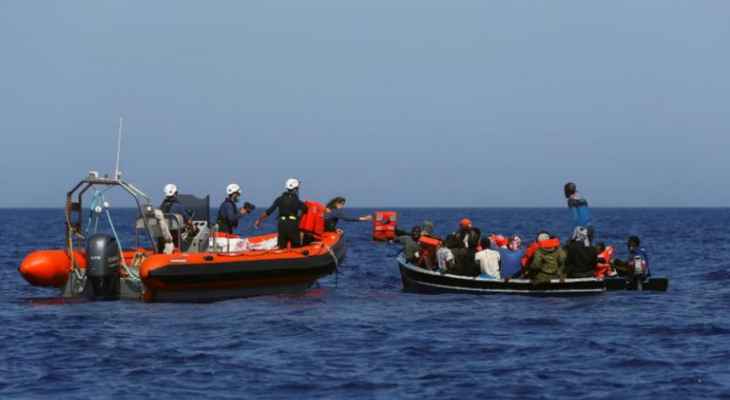 وفاة 6 مهاجرين وفقدان 29 آخرين إثر غرق قاربهم قبالة ليبيا