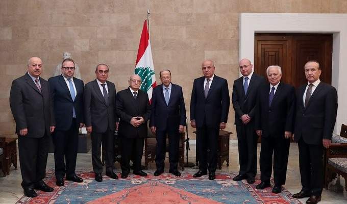 الرئيس عون أكّد العمل لإخراج لبنان من الظروف الصعبة التي يجتازها