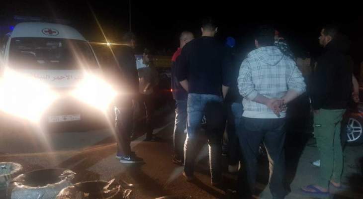 التحكم المروري: جريح نتيجة حادث صدم على تقاطع الحمّام العسكري