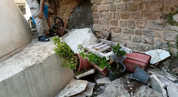 "النشرة": إصابة طفل بجروح جراء انهيار شرفة منزل في صيدا القديمة