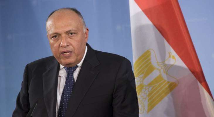 وزير خارجية مصر: موقفنا بشأن اتفاقية السلام مع إسرائيل مرتبط بتطورات الأحداث والمصالح المصرية