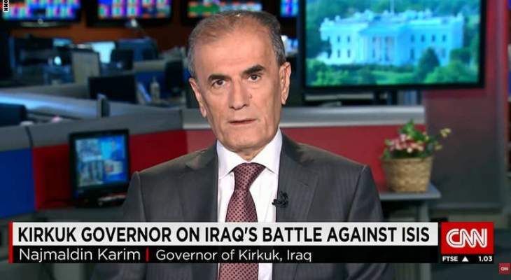 محافظ كركوك: داعش ليس مجنونا وقيادييه أعضاء سابقون بحزب البعث