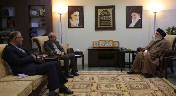 نصرالله عرض مع رئيس مؤسسة الاذاعة والتلفزيون بإيران المسؤوليات والمهام التي يتحملها محور المقاومة على الصعيد الإعلامي