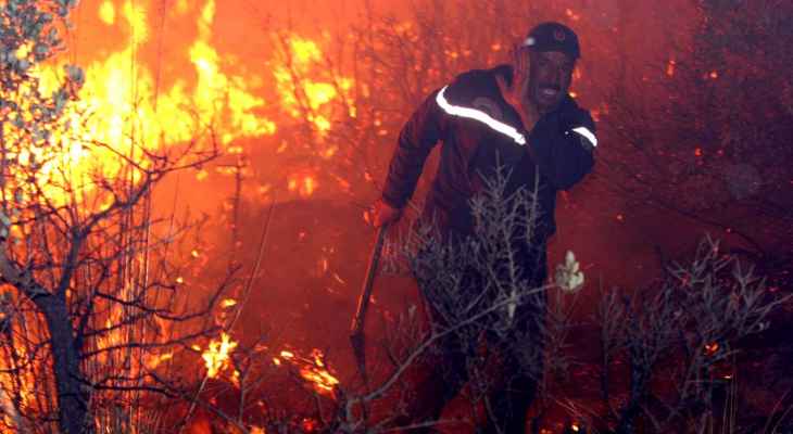 الدفاع المدني الجزائري: إخماد 78 حريقا في 11 محافظة خلال 24 ساعة