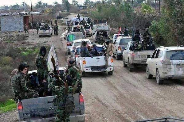 القوات المشتركة العراقية تحرر مديرية مرور الانبار غرب الرمادي
