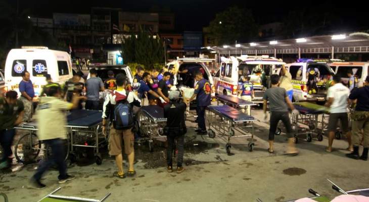 الجيش التايلاندي أعلن مقتل 15 شخصا بهجوم في جنوب البلاد