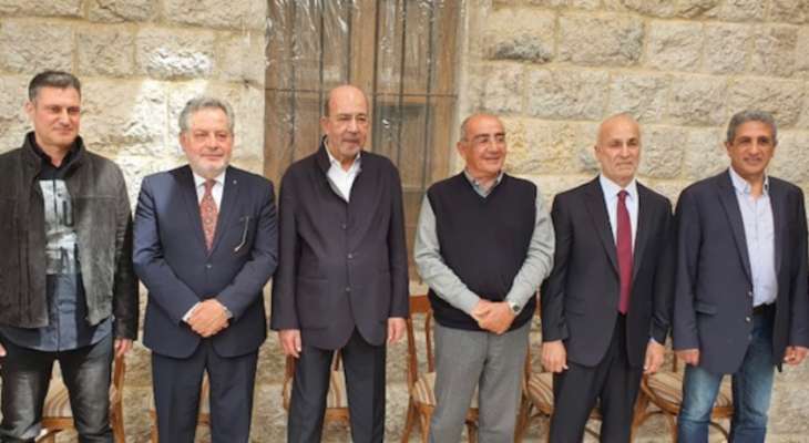 إعلان ولادة لائحة "الحرية قرار" في دائرة جبل لبنان الأولى من منزل فارس سعيد