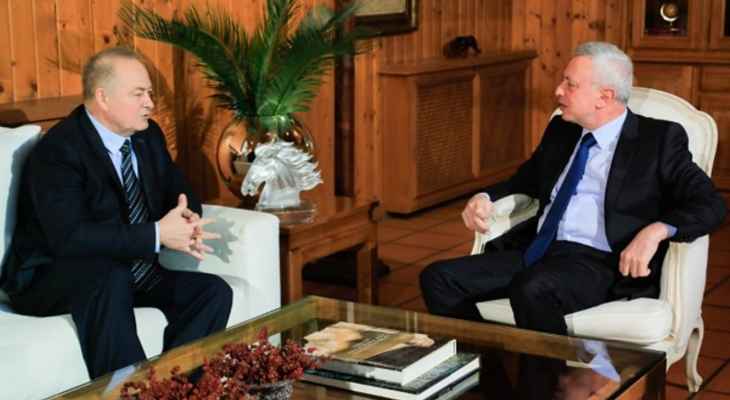 سفير روسيا التقى فرنجية: دولتنا تنسّق مع كل الاحزاب في لبنان ونتعاون مع كل الجهات
