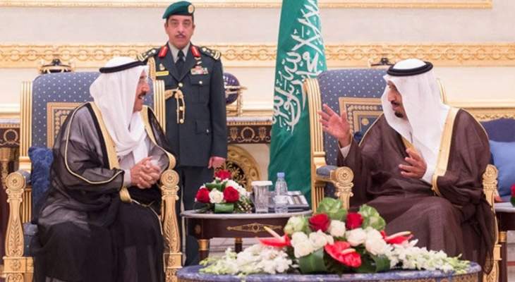 الملك سلمان يعقد جلسة مباحثات مع أمير الكويت حول مستجدات أحداث المنطقة