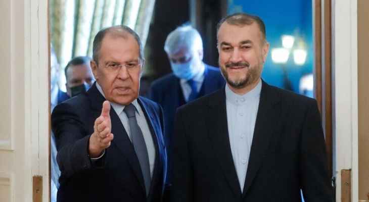 الخارجية الروسية: تأجيل محادثات لافروف وعبد اللهيان