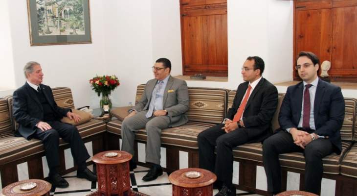 سفير مصر زار الجميل: مفتاح إستقرار لبنان هو سرعة التكليف وتأليف الحكومة