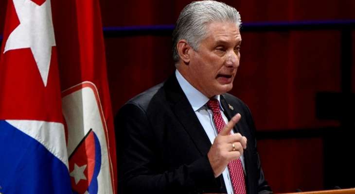 الرئيس الكوبي: لا شيء يبرر الانتهاكات الخطيرة للقانون الدولي والإنساني التي تحدث في غزة والضفة