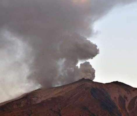 فيديو لبركان &quot;كالبيوكو&quot; قبيل لحظة انفجاره في تشيلي