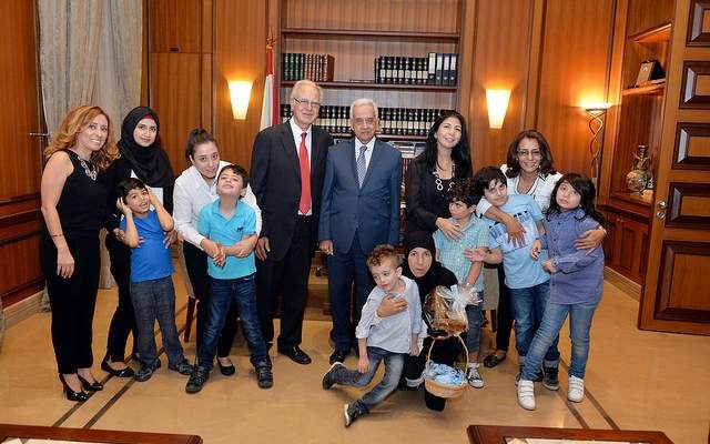 مجلس النواب فتح أبوابه لمجموعة من الاطفال ذوي الاحتياجات الخاصة