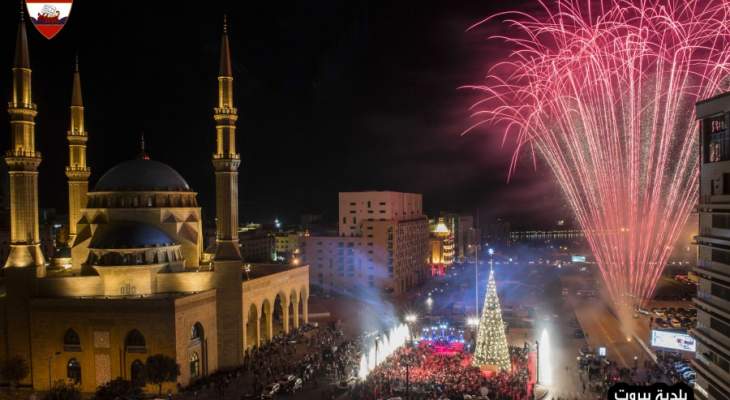 مجدلاني خلال اضاءة شجرة الميلاد في ساحة الشهداء: ليس هناك استقرار من د