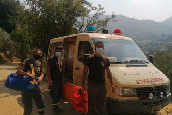 الدفاع المدني: إنقاذ مواطن جراء سقوطه في وادي نهر يحشوش