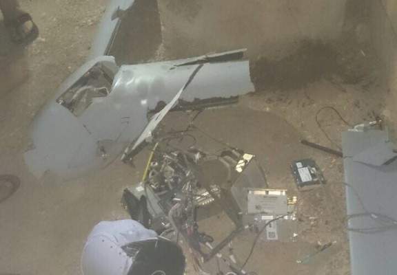 سقوط طائرة استطلاع للجيش اللبناني في ايعات بسبب عطل فني