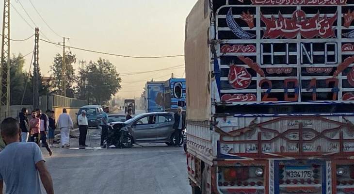 النشرة: سقوط 9 جرحى بحادث سير على طريق دير زنون