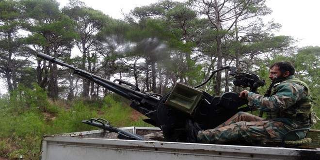 الجيش السوري وحزب الله يستهدفان عناصر داعش عند معبر مرطبية بجرد القلمون