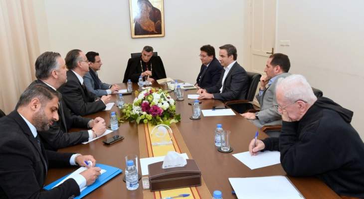 بدء اجتماع لجنة متابعة لقاء بكركي في الصرح البطريركي برئاسة الراعي