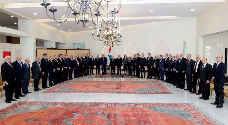الرئيس عون: لبنان وطن جدير بالحياة واتمنى من الجميع التعاون لما فيه مصلحة الشعب