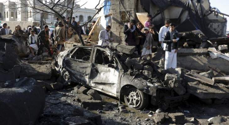 5 ضربات جوية جديدة للتحالف العربي ضد مواقع للحوثيين في صنعاء