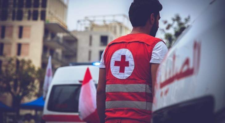 الصليب الأحمر: نقل 8 جرحى إلى المستشفيات وإسعاف 19 مصابا في وسط بيروت