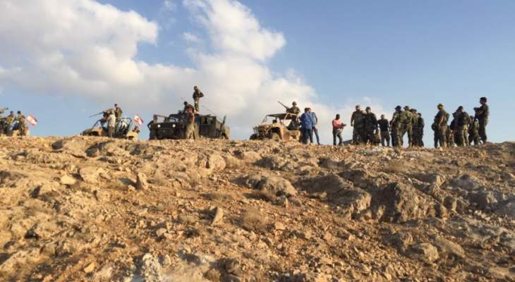 الجيش اللبناني يحرر قرنة شعابة الوشل في جرود رأس بعلبك والتقدم مستمر