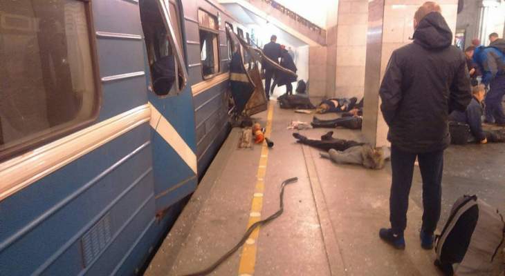 اعتقال متورط آخر في تفجيرات مترو بطرسبورغ الروسية