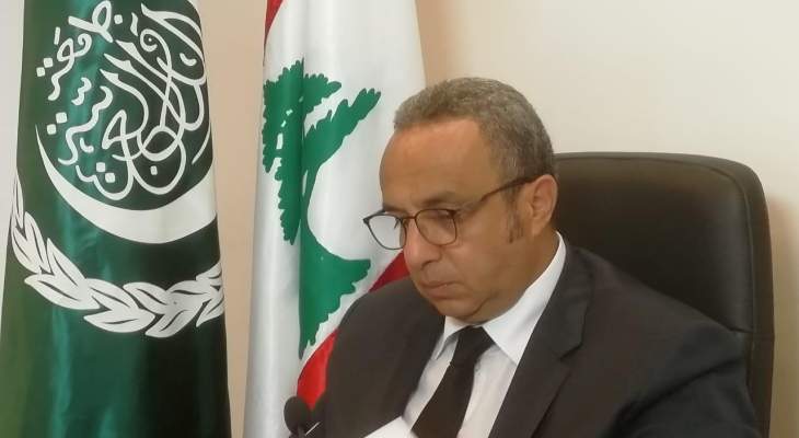 فتوح: الجامعة العربية تنسق مع اتحاد المصارف لاطلاق حساب دعم للبنان