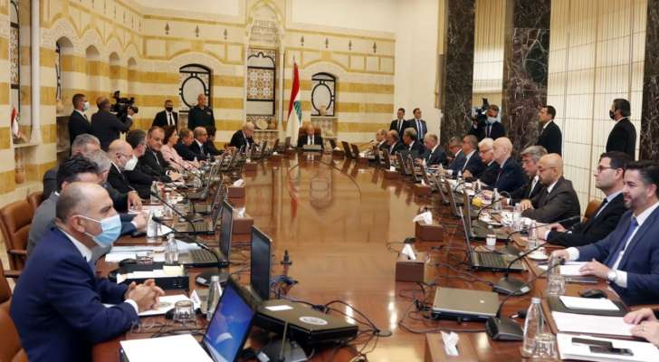 جلسة لمجلس الوزراء الأربعاء في السراي على جدول أعمالها 35 بندًا